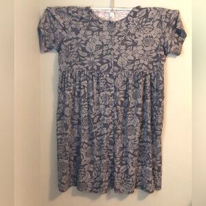 Vtg Only Necessities Light and dark gray dress women 3x